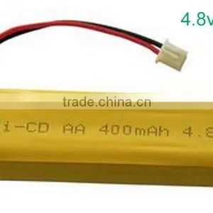 1.2V 400mah AA Ni-Cd Rechargeable Battery Pack 4.8V AA 600 thumbnail-1