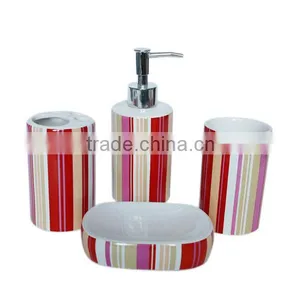 4pcs Ceramic Bathroom Accessories thumbnail-1