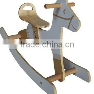 Lovely Design Baby Wooden Rocking Horse thumbnail-1