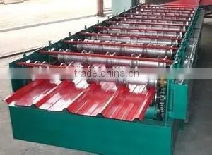 750 Color Steel Roll Forming Machine thumbnail-2