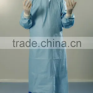 Medical Clothes Medical Consumable 35GSM SMS Surgical Gown thumbnail-1