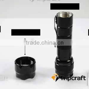 Waterproof c Ree Xm-l t6 Led Flashlight 502b High Power Police Flash Light thumbnail-5