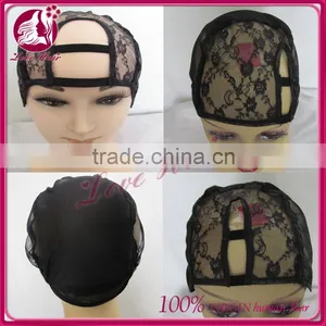 Wholesale Hot Selling Cheap Price Breathable and Fashionable Weaving Cap u Part Wig Cap thumbnail-2