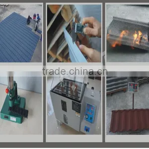 Color and Durable Kerala Stone Coated Metal Roofing Tile thumbnail-4
