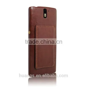Back Cover Multifunction Wallet Pouch PU Leather Flip Case With Stand Photo Frame Card Holder for Oneplus One thumbnail-3