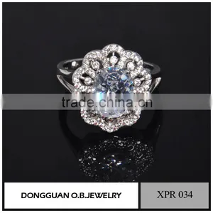 2016 Trending Latest Wedding Designs Gold Jewelry Diamond Rings for Women thumbnail-2