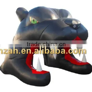 Inflatable Panther Sport Mascot Tunnel Tent for Advertising Decoraiton thumbnail-1