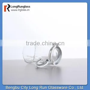 LongRun 2oz Dinner Use Small Spirits Decanter Glass Cup With Handle,wholesale thumbnail-5