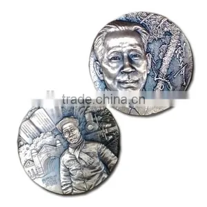Custom Silver Plated Challenge Coin thumbnail-6