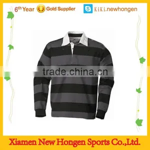 Cool Men's Custom Made Good Quality Rugby Jersey With Cheap Price thumbnail-1