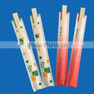 Disposable Birch Chopsticks With Paper Wrapped thumbnail-4