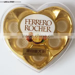 Wholesale Heart Shape Plastic Box thumbnail-2