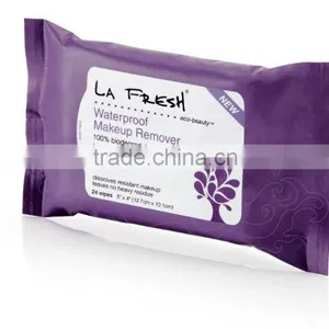 100% Biodegradable Makeup Remover Wet Wipes thumbnail-1