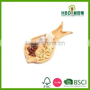Whole|sale Hotselling Bamboo Wood Food Serving Dish Tray thumbnail-3