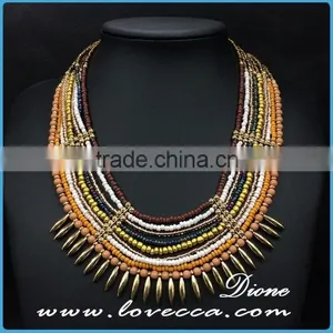 Various Pendant Leather Necklace thumbnail-1