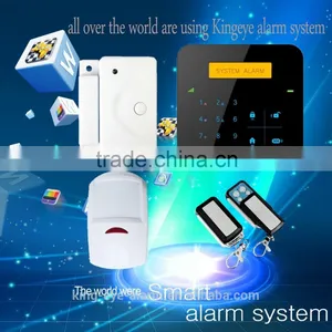 2016 New Products Wireless Home Alarm System Alarm Host Smart Touch Keypad With Yellow LCD Display thumbnail-1