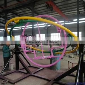 Kermis Human Gyroscope Trailer Mounted Small Amusement Rides thumbnail-3