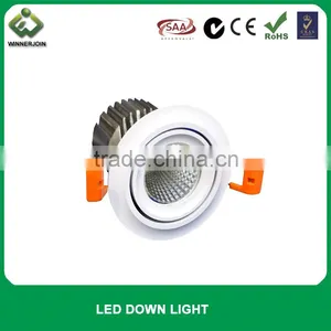 2016 New Product Aluminium High 7w Round Led Down Light thumbnail-1