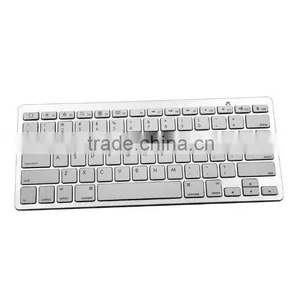 New Arrival ! Hot Sales!Bluetooth Wireless White Keyboard Portable for PC Phone New thumbnail-1