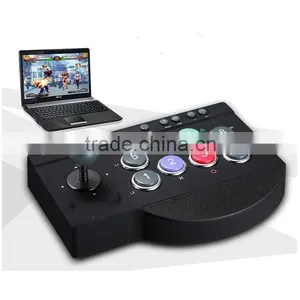 The Tilt the Arcade Joystick USB no Delay Handles Computer Game Tekken Street Fighter The King of Fighters the Rocker thumbnail-1