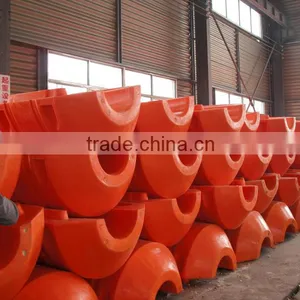 Plastic Rubber Hose MDPE Dredge Pipe Floaters With HDPE Dredge Pipe thumbnail-2
