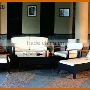 Amazing Garden Rattan Sofa Lounge Chair Set For Sale thumbnail-1