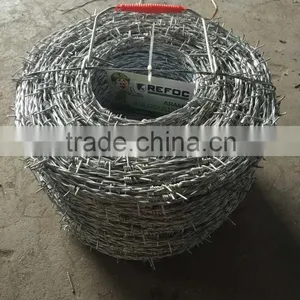 Motto High Quality Low Carbon Steel Wire Material Barbed Wire thumbnail-5