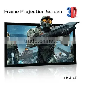 Rear Projection Screen Projector Screen Fabric 250 Inch Projection Screen thumbnail-1