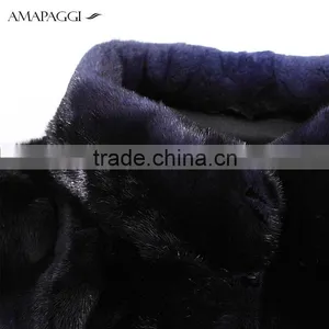 Factory Sale 2015 Long Mink Sheared Fur Coat for Women thumbnail-4