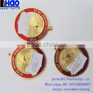 Bronze Plating Metal Custom Sport Metal Medal thumbnail-3