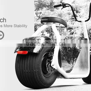 City Electric Scooters 2 Wheels Self Balancing Motorcycle 800W 60V Kick Motor Scooter thumbnail-1