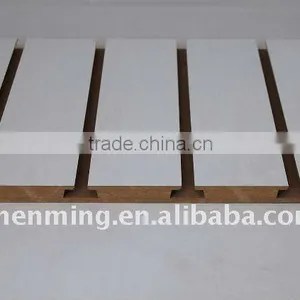 White Melamine MDF Slotted Boards for Rack thumbnail-1