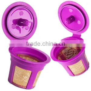 Amazon Hot Sale Keurig Coffee Filter With Gold Plated Coffee Mesh thumbnail-1
