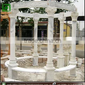Outdoor Carved Marble Garden Gazebo thumbnail-1