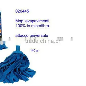 High Efficiency Blue Microfiber Mop thumbnail-1