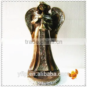 Resin Africa Style Angel With Wing Figurine Craft for Home Decoration thumbnail-1