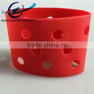 Individuality Hollow Out Short Silicone Cup Sleeve thumbnail-4