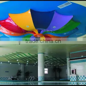 EVA World Plastic PVC Printed Ceiling Film Colorful Ceiling for Hotel/Hall/Office thumbnail-2