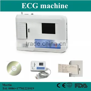 Best Price Color Screen Medical Equipment 3 Channel Electrocardiograph Price ECG Machine With Software EKG Machine-903BS-Shelly thumbnail-1