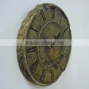Indoor Outdoor Garden Decorative Polyresin Wall Clock thumbnail-3