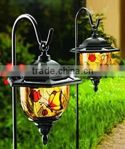 2Pcs Garden SolarLantern Lamp Set thumbnail-1