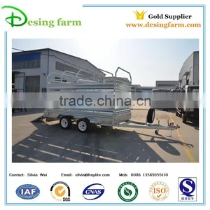 Hot Sale Farm Tractor Trailer for Panels thumbnail-5