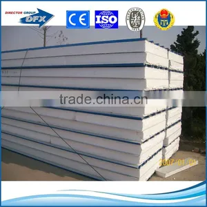 Zinc Coated Color Steel Foil Made Insulated EPS Sandwich Panel thumbnail-4