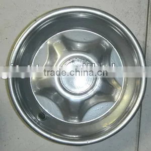 Five Stars Wheelbarrow Rim 4.00-8 With Double Edge thumbnail-1