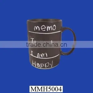 Decorative Newly Ceramic Memo Blackboard Mug thumbnail-1