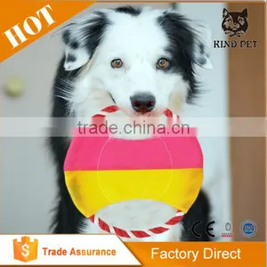 Pet Dog Frisbee Flying Discs Outdoor Training Chew Bite Toy thumbnail-1