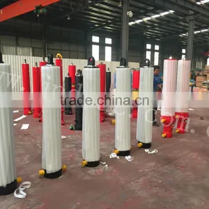 Complete Set Multi Stages Dump Truck Telescopic Cylinder System thumbnail-4