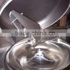 Industrial Vacuum Meat Bowl Cutter for Sausage With CE thumbnail-2