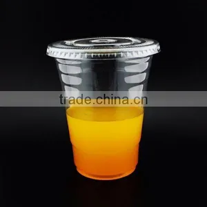 Premium Plastic Clear PET Cups With Flat Lids thumbnail-1