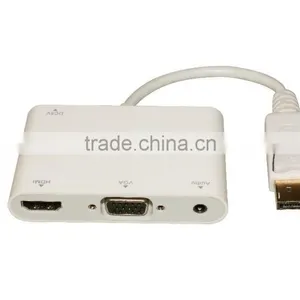 High Speed Hot - Selling Voxlink Turn DP Into HDMI(4K*2K)/VGA+Aduio Adapter Cable thumbnail-5